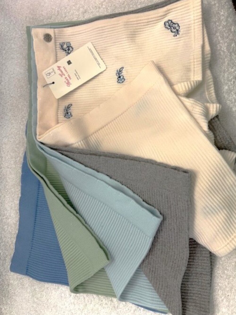 Lucky Brand 5-pack multi-colored "boy shorts" underwear NWT Size L